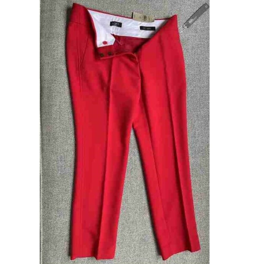 NWT  Loft 00P Marisa Pencil Ankle Slim pant